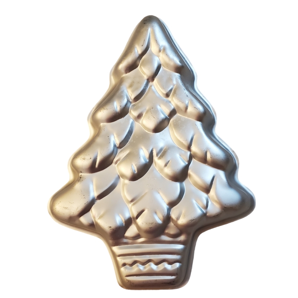 Vintage‎ Wilton Christmas Tree Cake Pan 502-1107 Korea